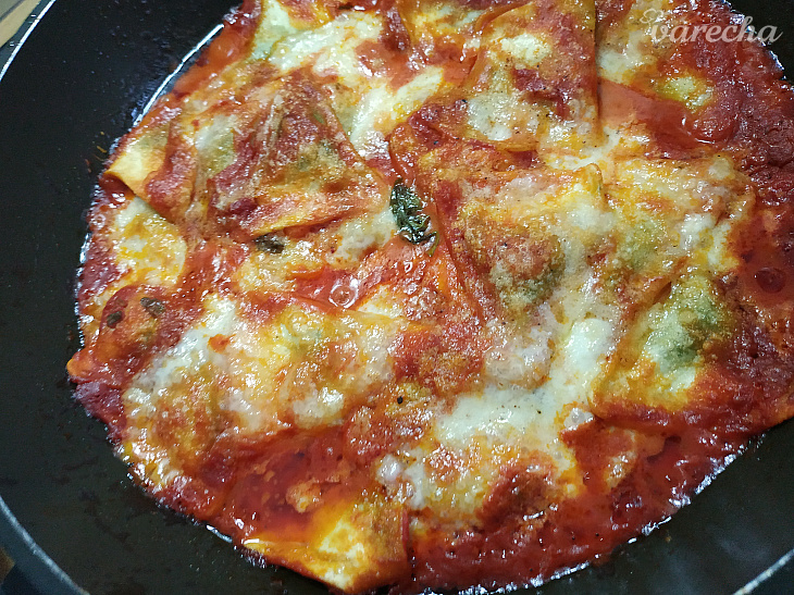 Zapekané pansoti plnené ricottou a špenátom