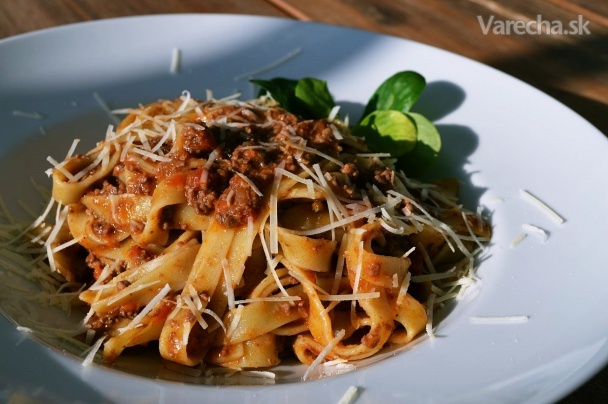 Recept - Bolonské špagety