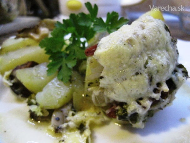 Plnené zemiaky - Ježkovia (fotorecept)