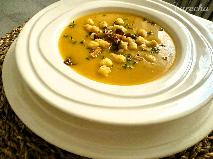 Krémová cuketovo-mrkvová polievočka