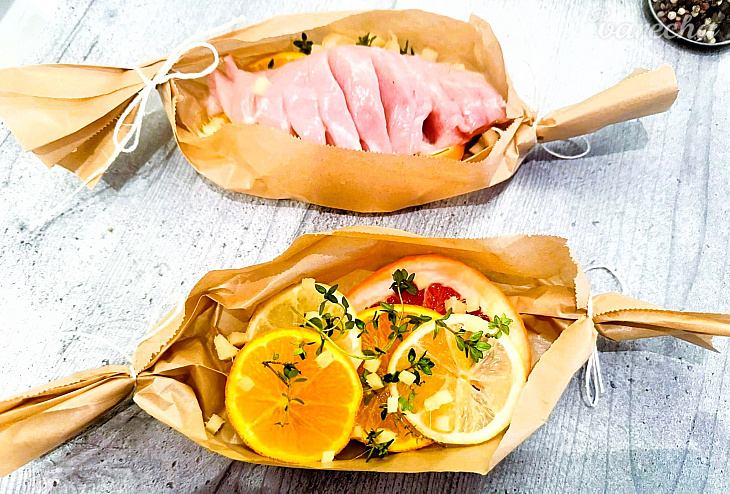 Kuracie prsia na citrusoch (fotorecept)