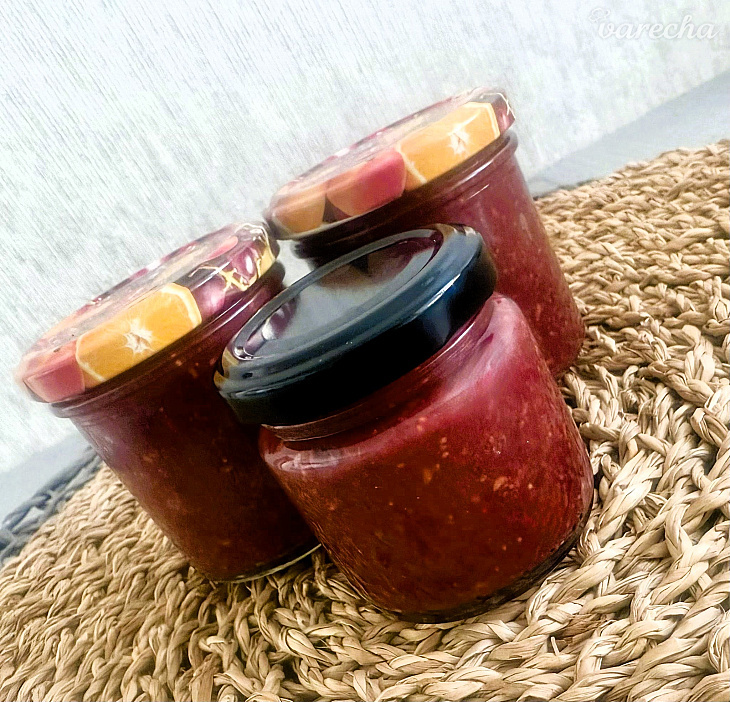 Figovo-malinový džem (fotorecept)