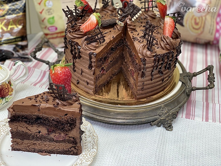 Bezlepková čokoládová torta (videorecept)