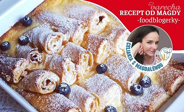Bezlepkové zapekané palacinky (videorecept)