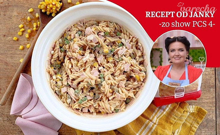 Bezlepkový cestovinový šalát z Fusilli Liana (videorecept)