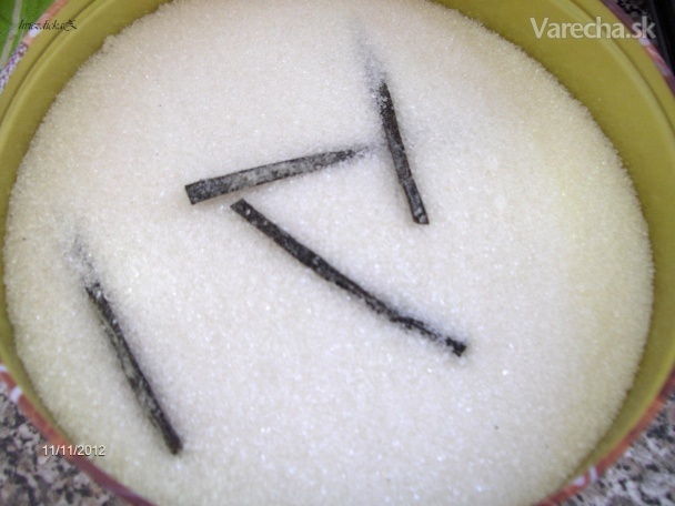 Vanilkový cukor (fotorecept )
