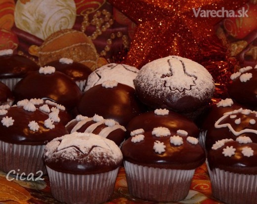 Vianočné perníkové muffiny (fotorecept)