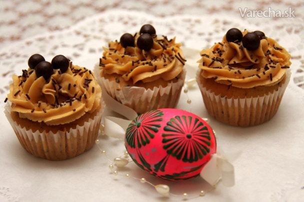 Karamelové cupcakes
