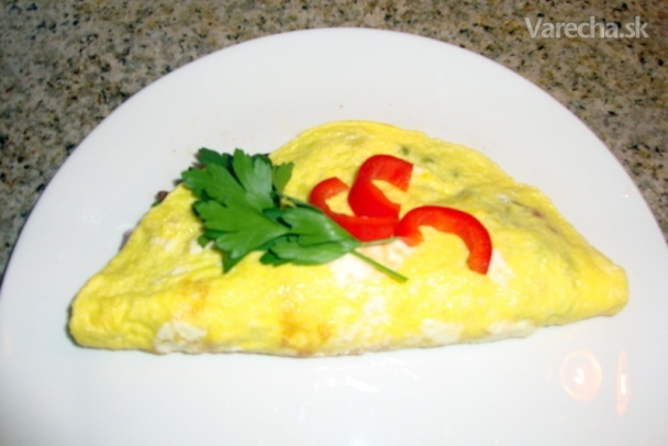 Omeleta s voňavou náplňou (fotorecept)