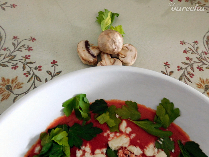 Zimná cviklová krémová polievka (fotorecept)