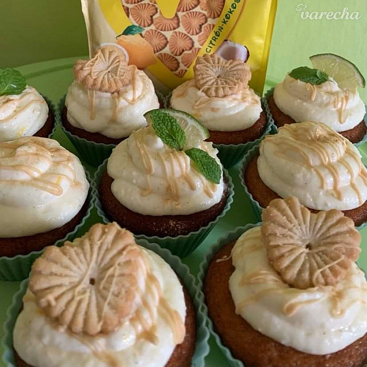 Citrónovo-kokosové cupcakes