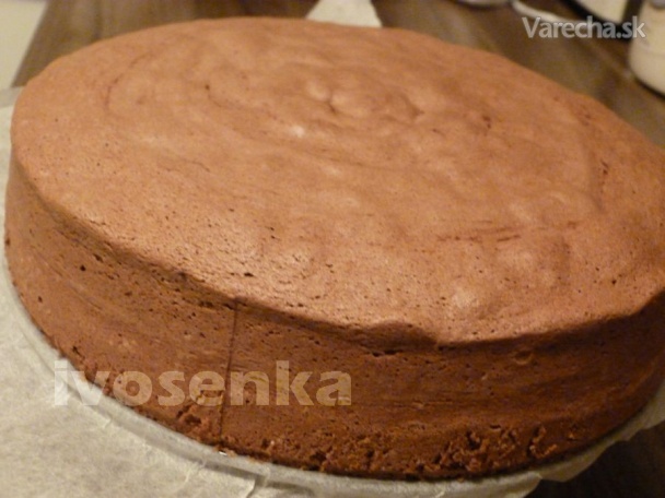 Kakaový olejový korpus na tortu (fotorecept)