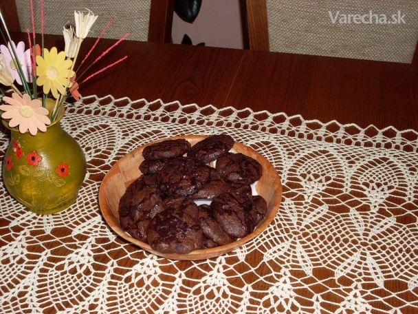 Čokoládovo-mentolové cookies