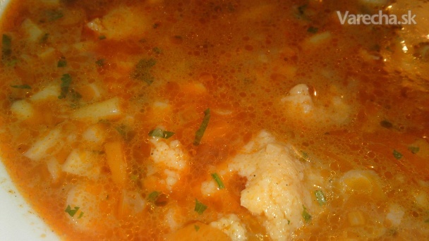 Letná polievka zo žltej maslovej fazuľky (fotorecept)