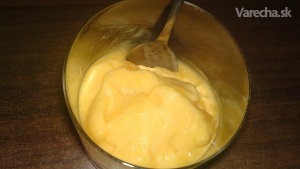 Mangový sorbet (fotorecept)