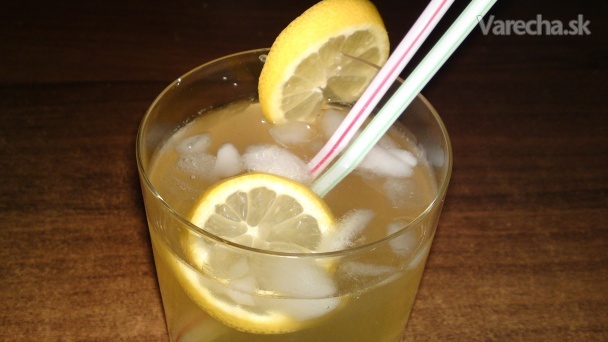 Zázvorovo-citrónová limonáda s karamelom (fotorecept)