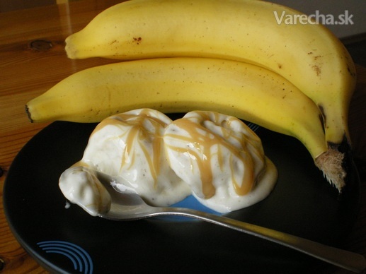 Banánová zmrzlina  (fotorecept)