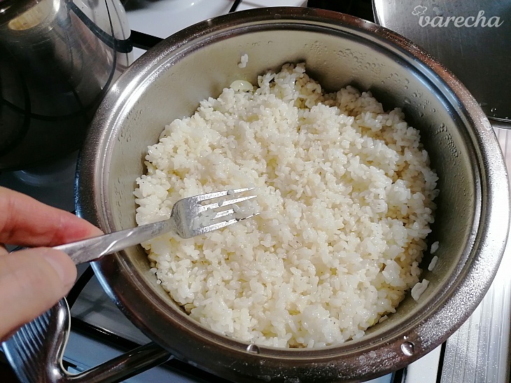 Dusená ryža (fotorecept)