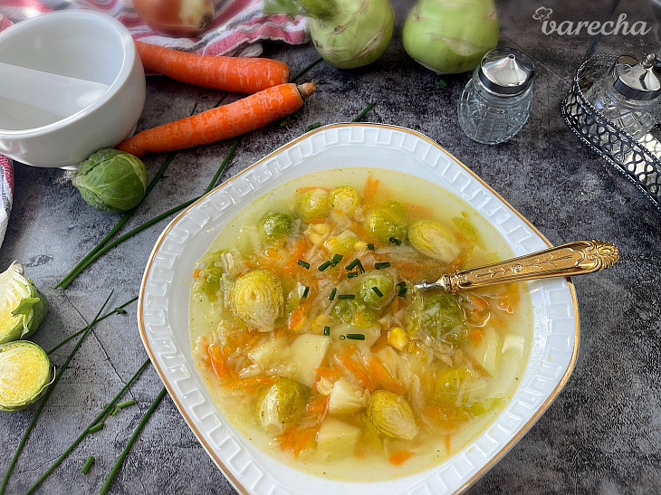 Rýchla „strúhaná“ zeleninová polievka