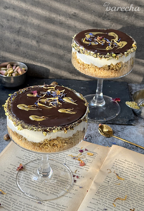 Dubajský cheesecake v pohári