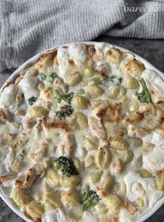 Vynikajúce krémové zapečené gnocchi (fotorecept)