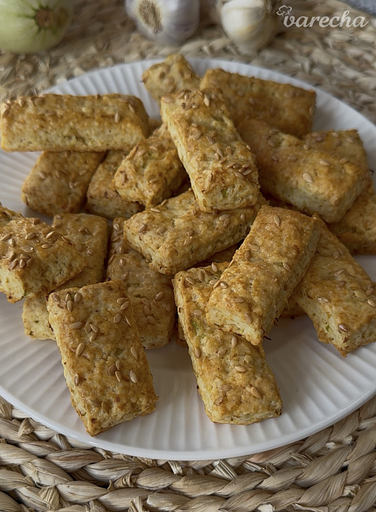 Slané cuketové tyčinky