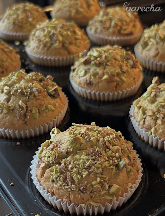 Pistáciové muffiny