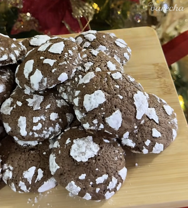 Čokoládové crinkles