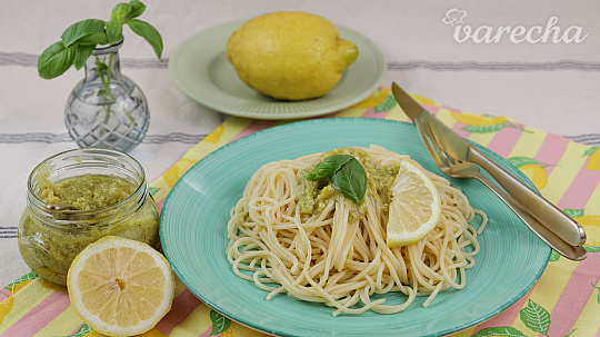 Citrónové pesto na hrianky aj cestoviny