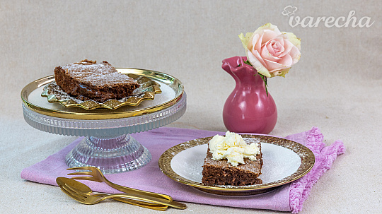 Brownie s gaštanovým pyré