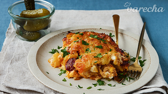 Extra krémové francúzske zemiaky. Sýta klasika s bohatou vrstvou syra