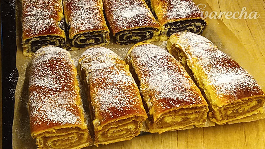 Makový a orechový závin