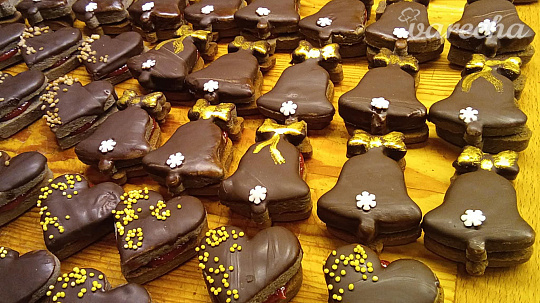 Vianočné zvončeky a srdiečka