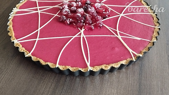 Brusnicový tart