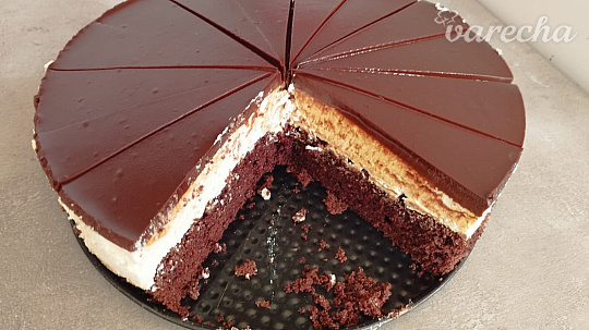 Tortové tvarohové Míša rezy