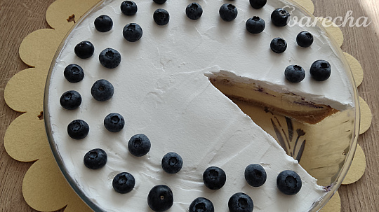 Čučoriedkový cheesecake