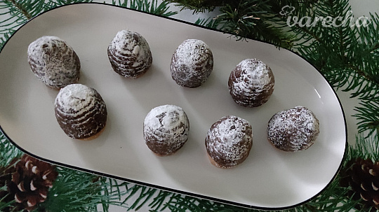 Zasnežené úliky z odrezkov