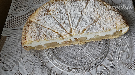 Jablkový koláč s penou