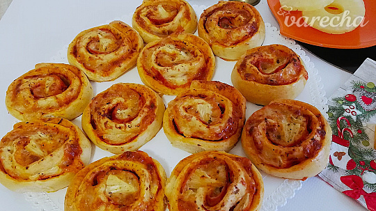 Hawai pizza slimáky