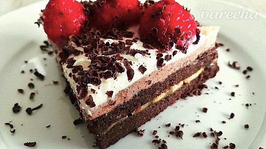 Fit banánovo-malinová minitortička