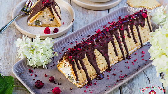 Nepečený bezlepkový dezert – striešky