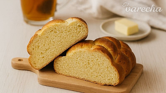 Bezlepková pletená vianočka