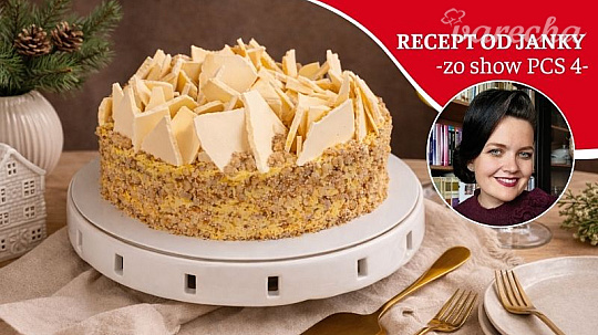 Žĺtková torta s krémom z vaječného likéru